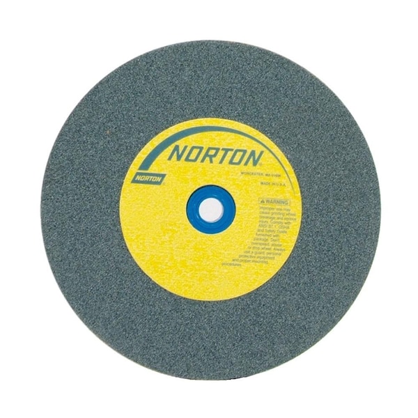 Norton Co Bench & Pedestal Wheel, Standard, Type 1 - Silicon Carbide, Size: 6 x 1 x 1 Medium, Max RPM: 4140 662528-37187 - main